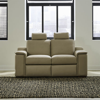 Armon - Loveseat With Power Footrest & ZG - Oslo Fawn Reclining Loveseats by Liberty Furniture - Walls Furniture & Mattress