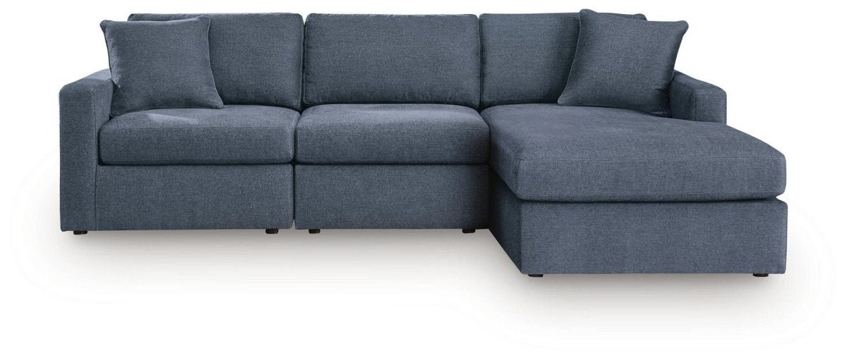 Modmax - L-Shaped Sectional - Ink Stationary Sectionals by Signature Design by Ashley® - Walls Furniture & Mattress