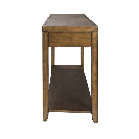 Mitchell - Sofa Table - Dark Brown Sofa Tables by Liberty Furniture - Walls Furniture & Mattress