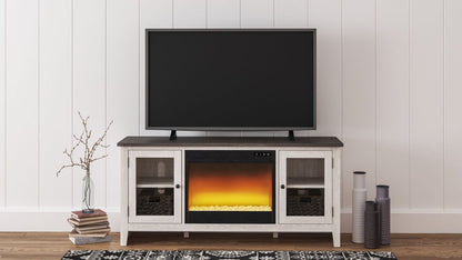 Dorrinson - TV Stand With Fireplace Insert Fireplace TV Stands by Signature Design by Ashley® - Walls Furniture & Mattress