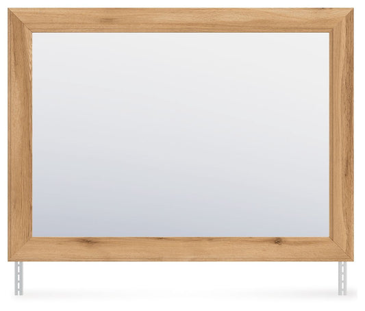 Aleaport - Warm Brown - Bedroom Mirror Bedroom Mirrors by Signature Design by Ashley® - Walls Furniture & Mattress