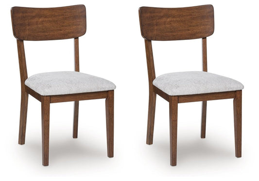 Tameride - Brown - Dining Upholstered Side Chair (Set of 2) Chair Sets by Signature Design by Ashley® - Walls Furniture & Mattress