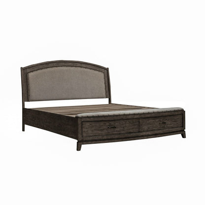 Avalon - Upholstered Storage Bed Storage Beds by Liberty Furniture - Walls Furniture & Mattress