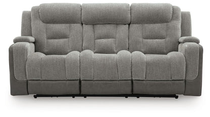 Mixed Motion - Power Reclining Sofa With Adjustable Headrest Reclining Sofas by Signature Design by Ashley® - Walls Furniture & Mattress