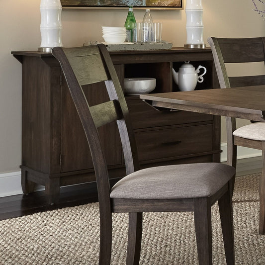 Double Bridge - Sideboard - Dark Brown Sideboards by Liberty Furniture - Walls Furniture & Mattress
