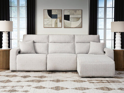 Modmax II - Reclining Sectional - Stone Reclining Sectionals by Signature Design by Ashley® - Walls Furniture & Mattress