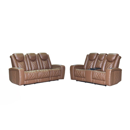Dorian - Sofa & Loveseat Reclining Sofas & Loveseats by New Classic - Walls Furniture & Mattress