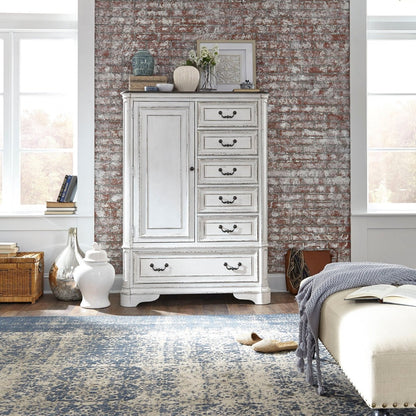 Magnolia Manor - Master Chest - White Accent Chests by Liberty Furniture - Walls Furniture & Mattress
