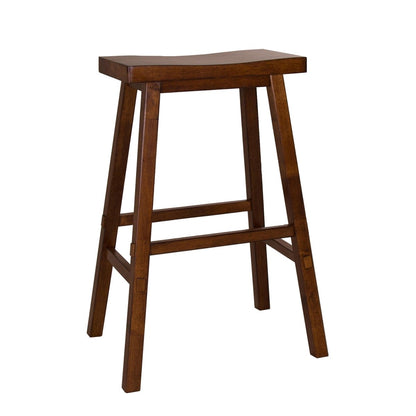 Creations - Sawhorse Barstool Bar Height (28" - 30") by Liberty Furniture - Walls Furniture & Mattress