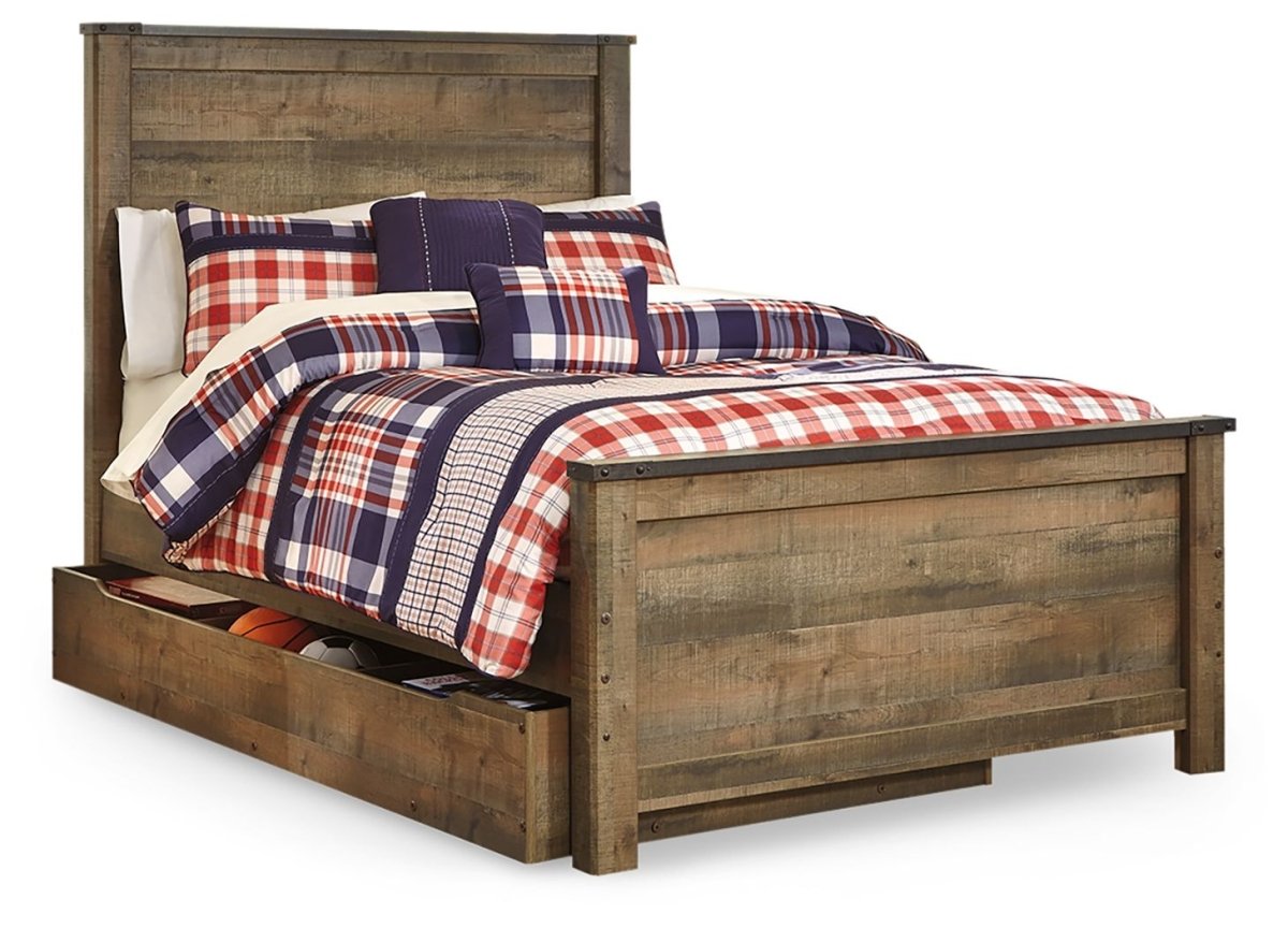 Trinell - Panel Bed Storage Beds by Signature Design by Ashley® - Walls Furniture & Mattress