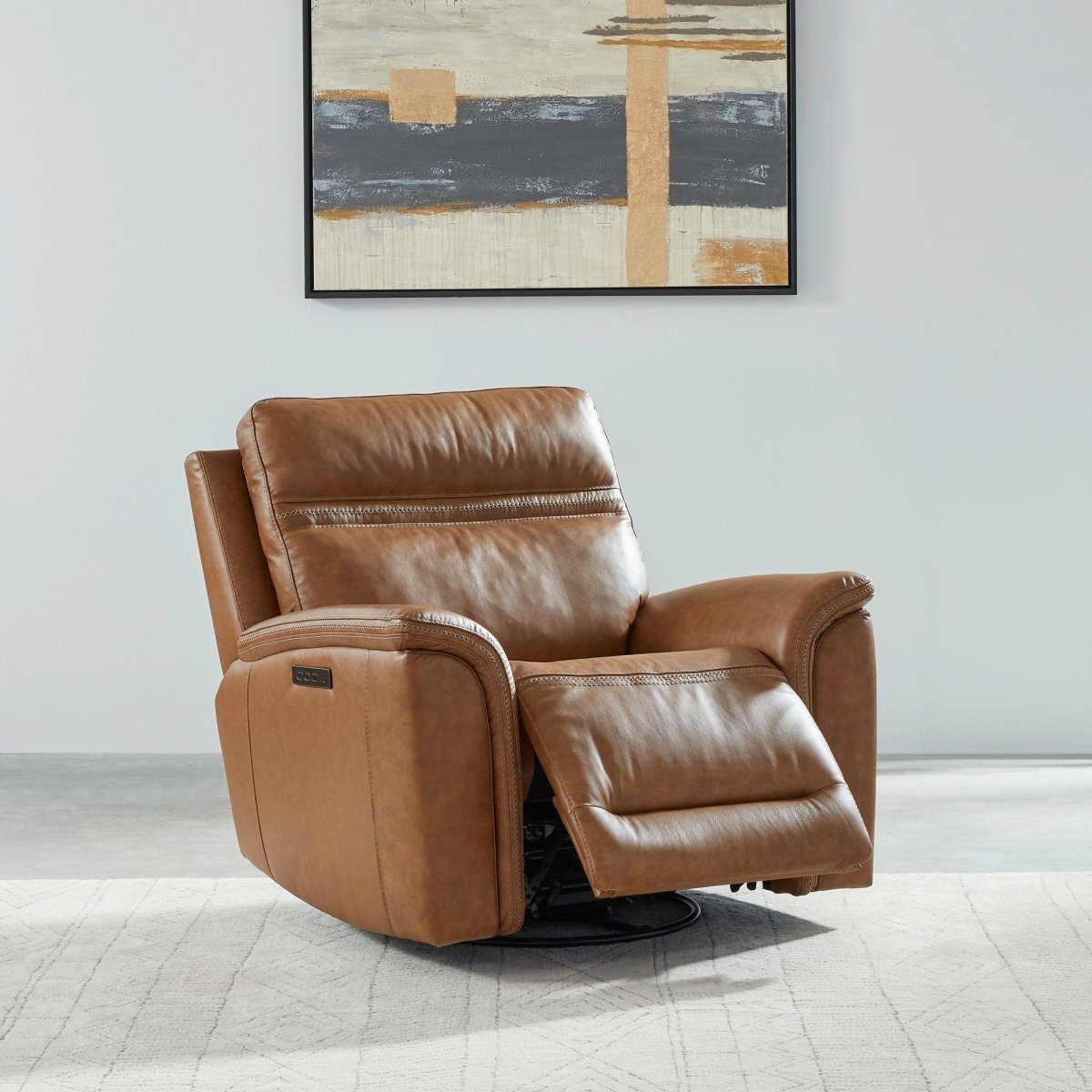 Cooper - Swivel Glider Recliner P3 Reclining Chairs by Liberty Furniture - Walls Furniture & Mattress