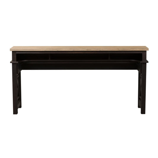 Heatherbrook - Console Bar Table - Black Console Tables by Liberty Furniture - Walls Furniture & Mattress