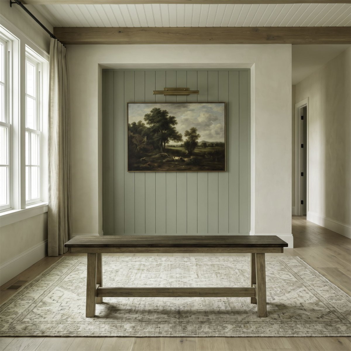 Lindsey Farm - Backless Bench - Natural & Brown Dining Benches by Liberty Furniture - Walls Furniture & Mattress