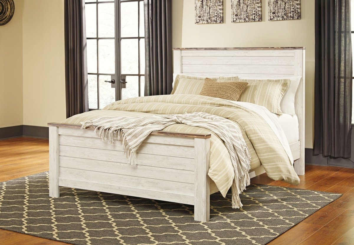 Willowton - Panel Bed Panel Beds by Signature Design by Ashley® - Walls Furniture & Mattress