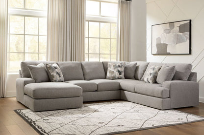 Lindon - Sectional Stationary Sectionals by Benchcraft® - Walls Furniture & Mattress