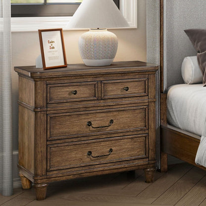 Harrison Heights - Nightstand With Charging Station - Sienna Nightstands w/ Charging Stations by Liberty Furniture - Walls Furniture & Mattress