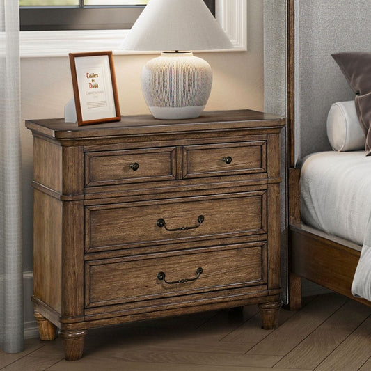Harrison Heights - Nightstand With Charging Station - Sienna Nightstands w/ Charging Stations by Liberty Furniture - Walls Furniture & Mattress