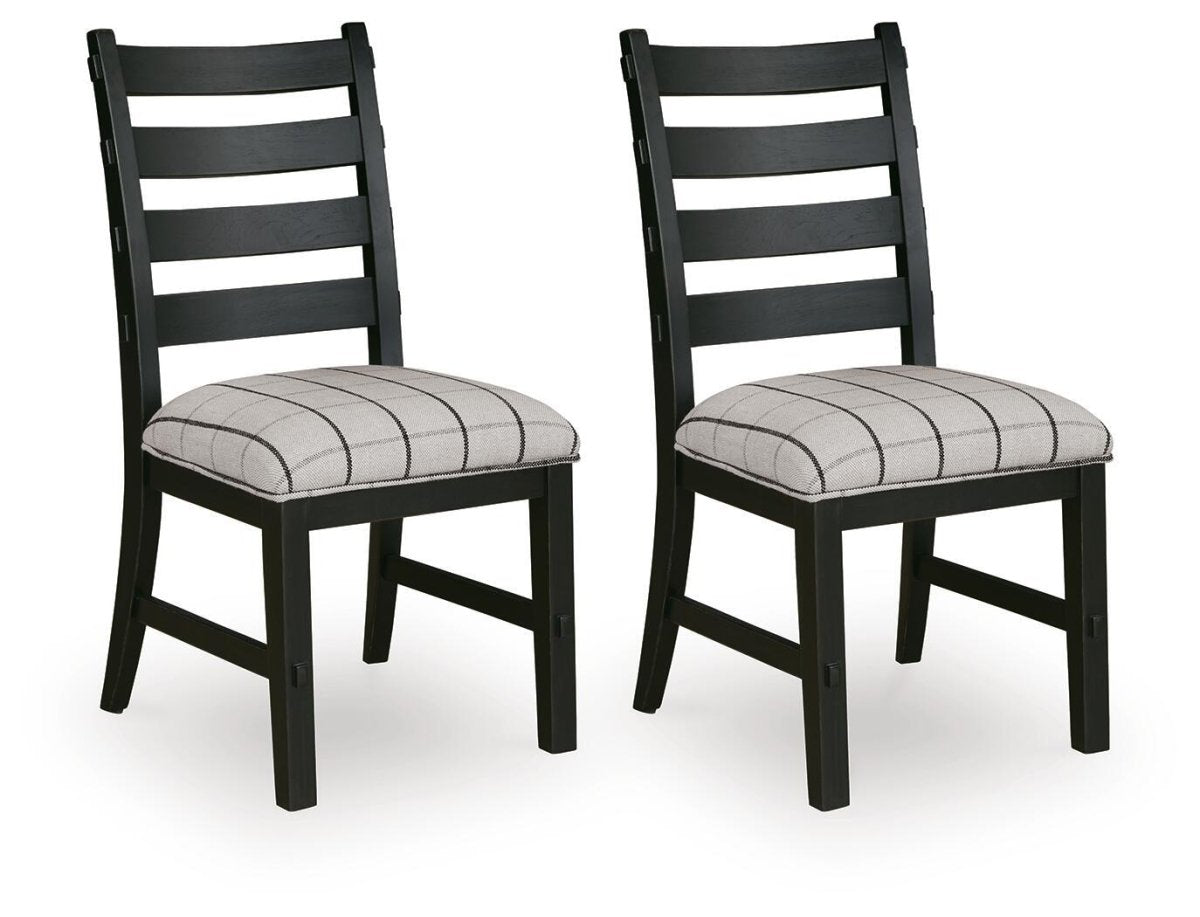 Ridgester - Dining Upholstered Side Chair (Set of 2) Chair Sets by Benchcraft® - Walls Furniture & Mattress