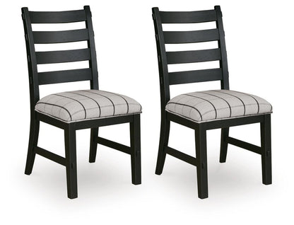 Ridgester - Dining Upholstered Side Chair (Set of 2) Chair Sets by Benchcraft® - Walls Furniture & Mattress