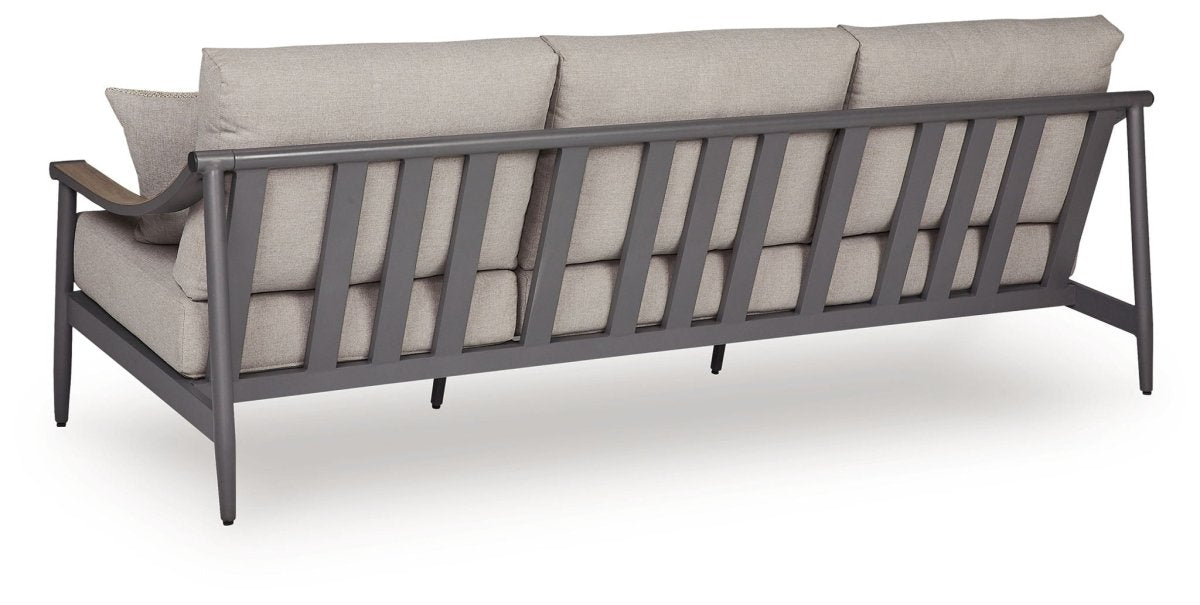 Ocean Beach - Sofa With Cushion - Gray Sofas by Signature Design by Ashley® - Walls Furniture & Mattress