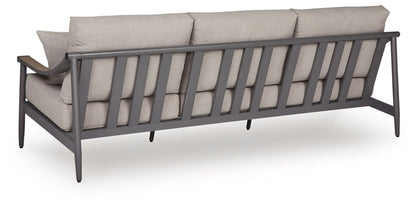 Ocean Beach - Sofa With Cushion - Gray Sofas by Signature Design by Ashley® - Walls Furniture & Mattress