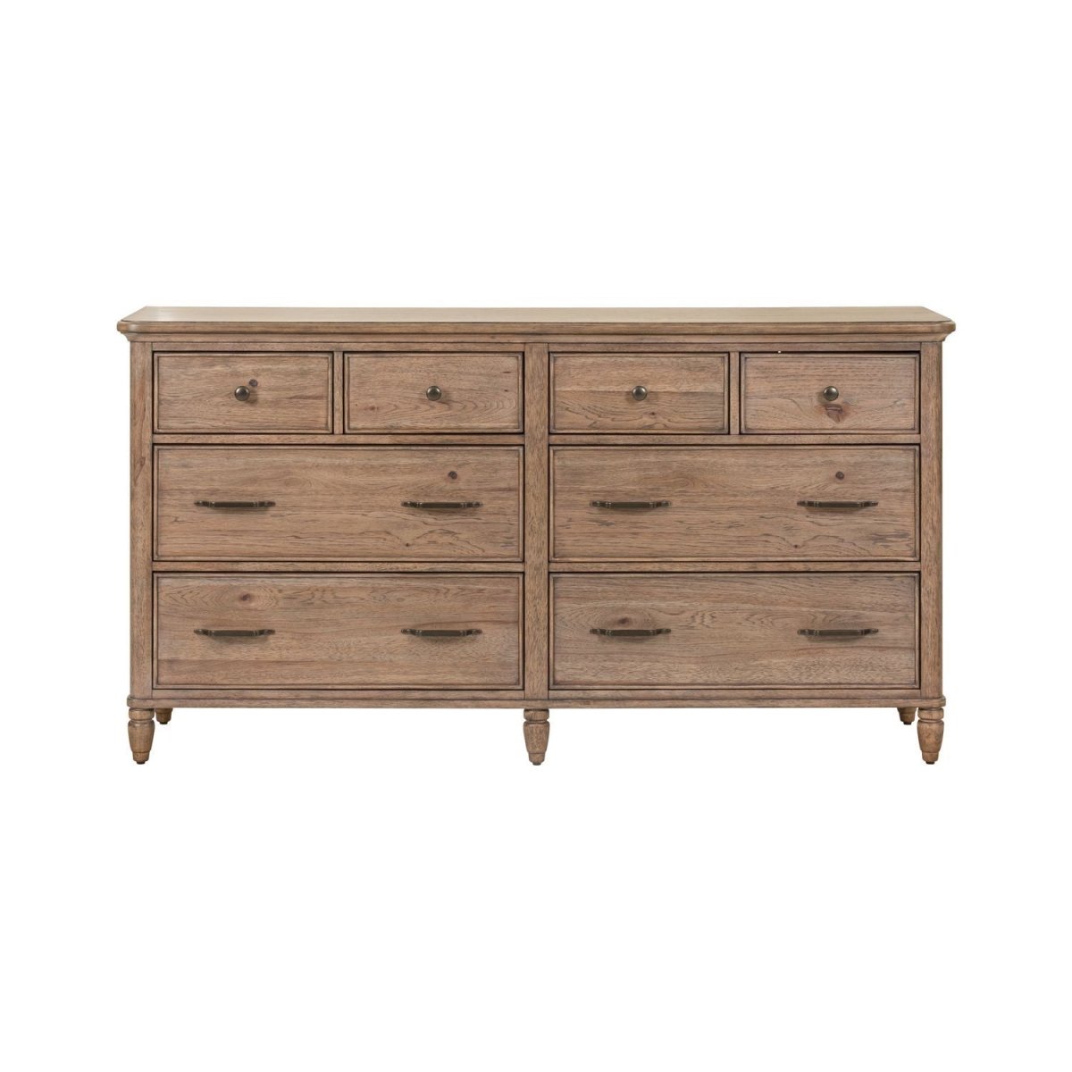 Hickory Grove - 6 Drawer Chest - Brown Accent Chests by Liberty Furniture - Walls Furniture & Mattress