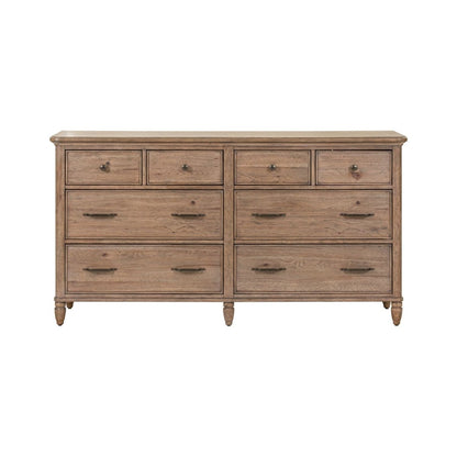 Hickory Grove - 6 Drawer Chest - Brown Accent Chests by Liberty Furniture - Walls Furniture & Mattress