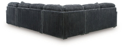 Midnight - Madness - Sectional Stationary Sectionals by Signature Design by Ashley® - Walls Furniture & Mattress