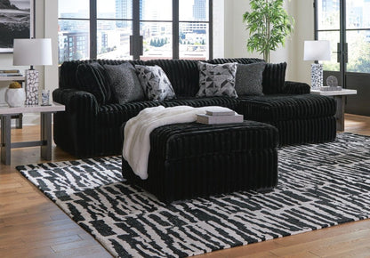 Midnight-Madness - Sectional Stationary Sectionals by Signature Design by Ashley® - Walls Furniture & Mattress