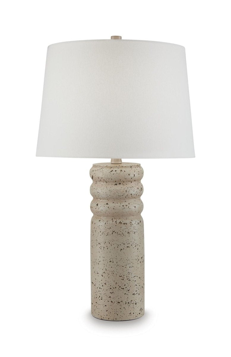 Callbrook - Poly Table Lamp (Set of 2) - Beige Table Lamps by Signature Design by Ashley® - Walls Furniture & Mattress