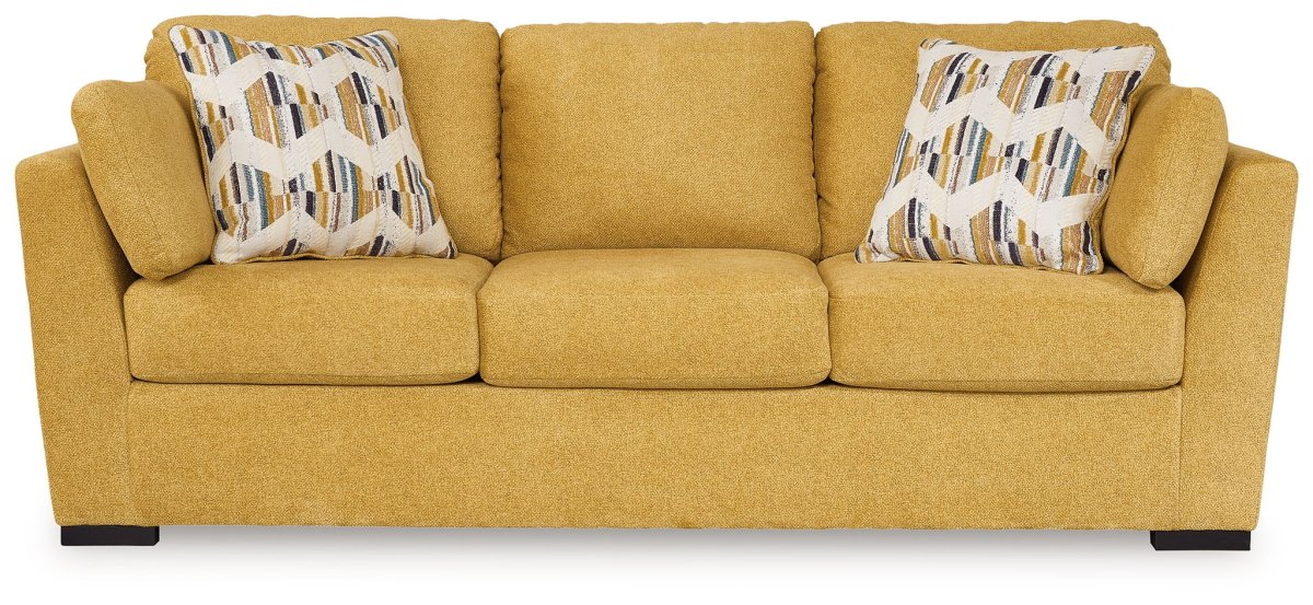 Keerwick - Sofa - Sunflower Stationary Sofas by Signature Design by Ashley® - Walls Furniture & Mattress
