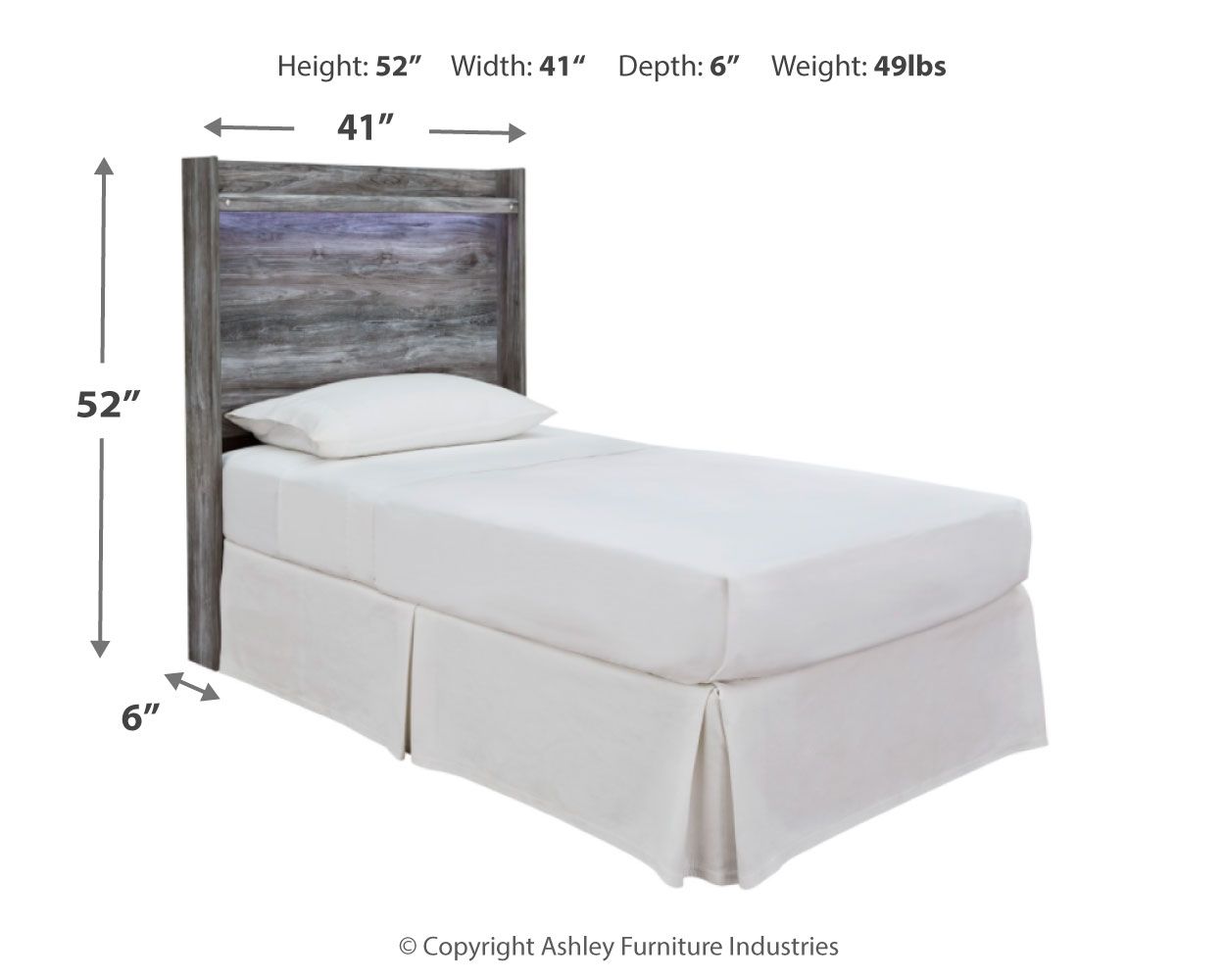 Baystorm - Panel Headboard Panel Headboards by Signature Design by Ashley® - Walls Furniture & Mattress