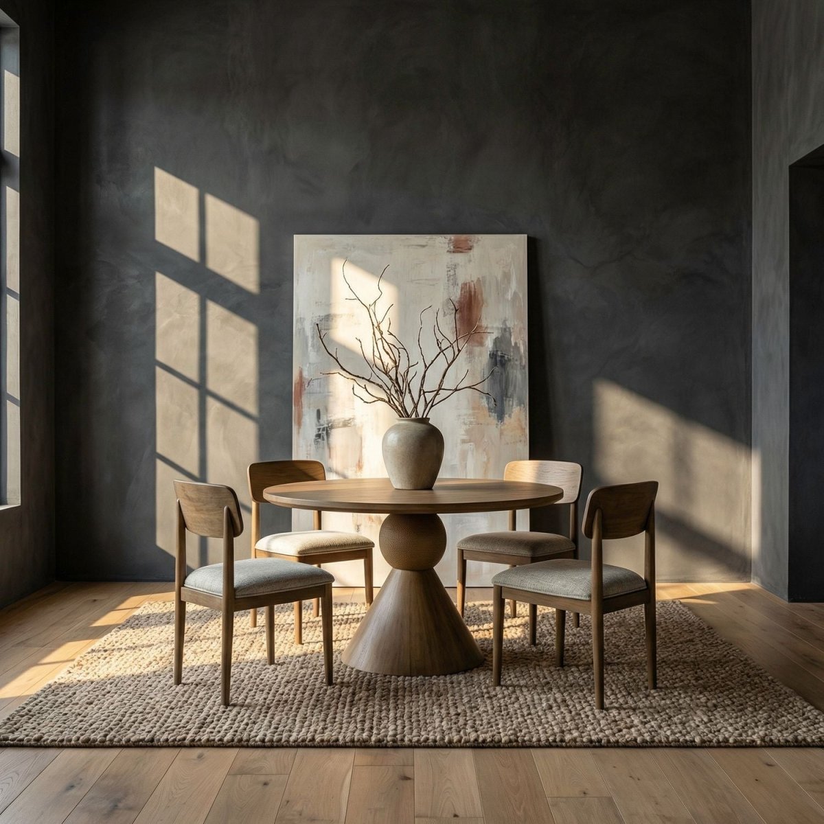 Briarcrest - 54" Round Table Set 5 Piece Dining Room Sets by Liberty Furniture - Walls Furniture & Mattress