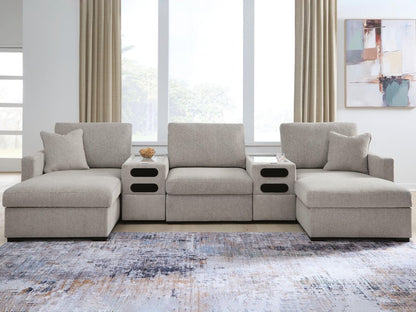 ModMax Luxe - Sectional Stationary Sectionals by Benchcraft® - Walls Furniture & Mattress
