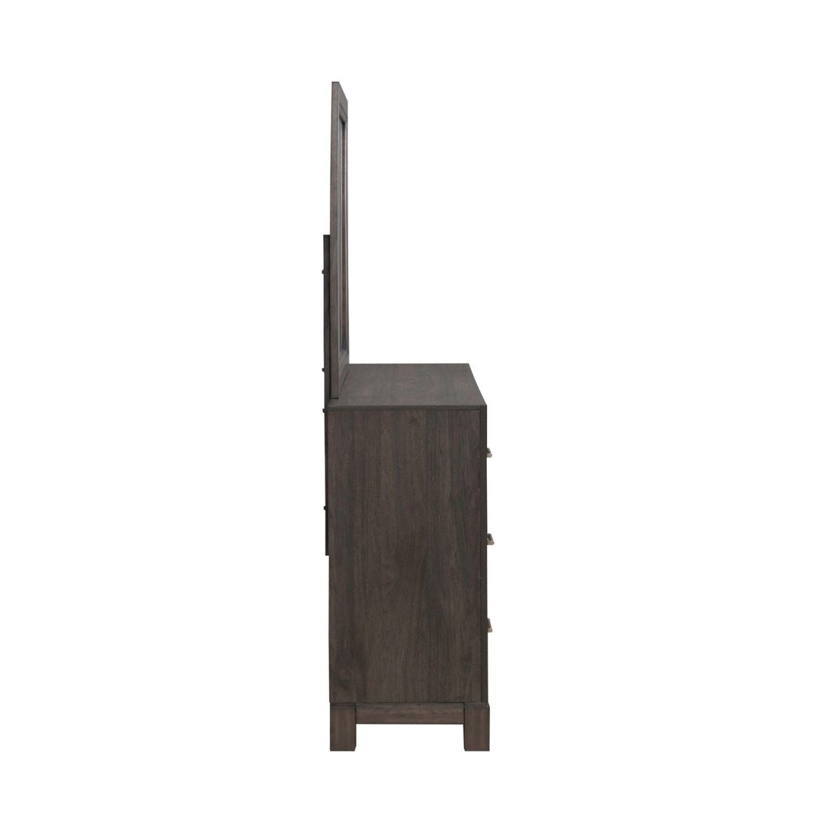 Modern Edge - Dresser & Mirror - Brown Dresser & Mirror by Liberty Furniture - Walls Furniture & Mattress