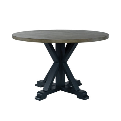 Lakeshore - Single Pedestal Table Dining Tables by Liberty Furniture - Walls Furniture & Mattress