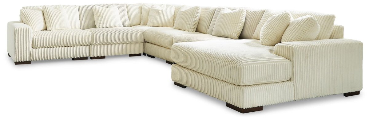 Lindyn - Sectional Stationary Sectionals by Signature Design by Ashley® - Walls Furniture & Mattress