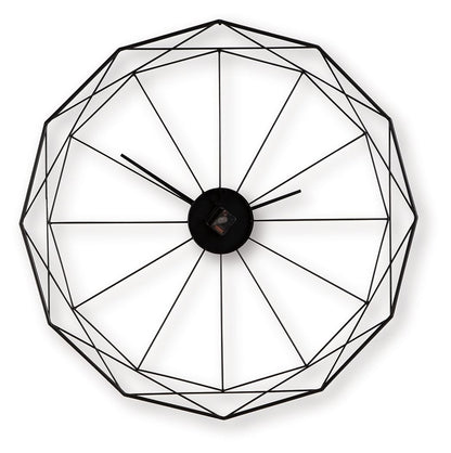 Arkthorne - Black - Wall Clock Wall Clocks by Signature Design by Ashley® - Walls Furniture & Mattress