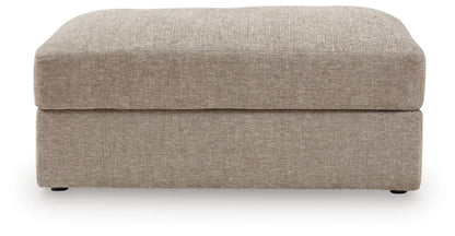 Nexora-Court - Oversized Accent Ottoman - Burlap Accent Ottomans by Signature Design by Ashley® - Walls Furniture & Mattress