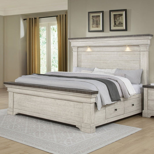 Augusta - Platform Storage Bed Storage Beds by New Classic - Walls Furniture & Mattress