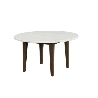 Essence - 54" Round Dining Table With Marble Top Dining Tables by New Classic - Walls Furniture & Mattress