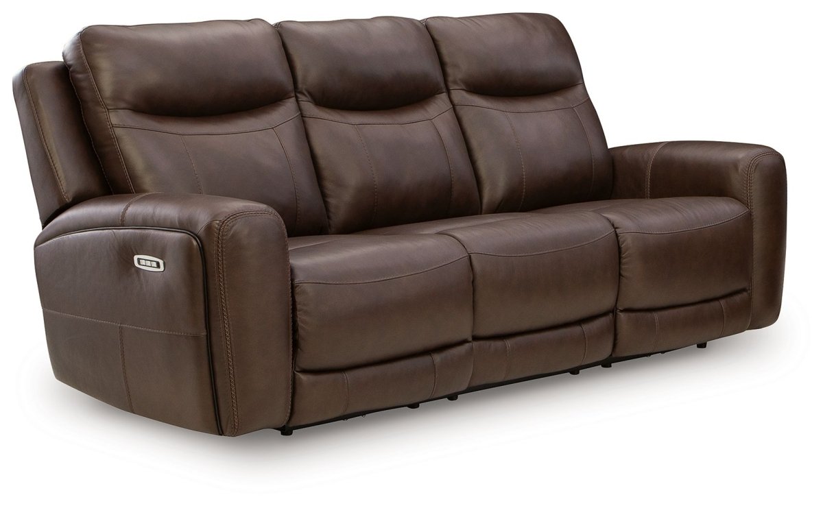 Gravier - Power Reclining Sofa With Adjustable Headrest - Cordova Reclining Sofas by Benchcraft® - Walls Furniture & Mattress