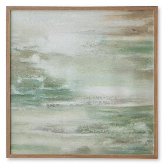 Daybourne - Wall Art - Green / Brown / White Canvas Art by Signature Design by Ashley® - Walls Furniture & Mattress