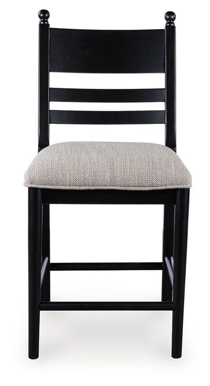 Greddinton - Upholstered Barstool (Set of 2) Stool Sets by Signature Design by Ashley® - Walls Furniture & Mattress