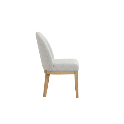 Essence - Upholstered Curved Back Chair Side Chairs by New Classic - Walls Furniture & Mattress