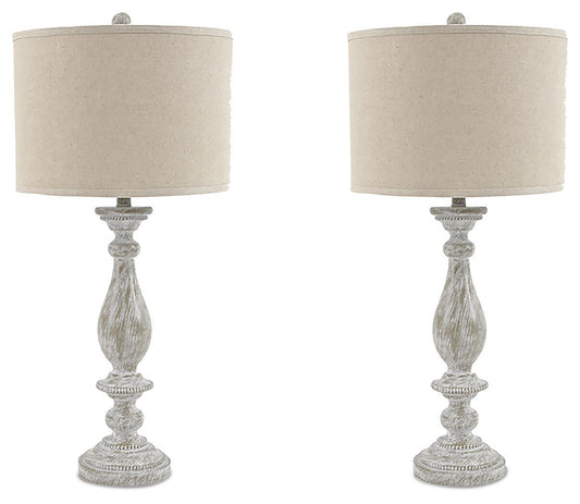 Bernadate - Table Lamp (Set of 2) Table Lamps by Signature Design by Ashley® - Walls Furniture & Mattress