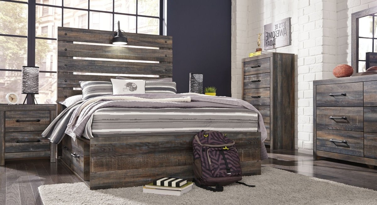 Drystan - Panel Bed Storage Beds by Signature Design by Ashley® - Walls Furniture & Mattress
