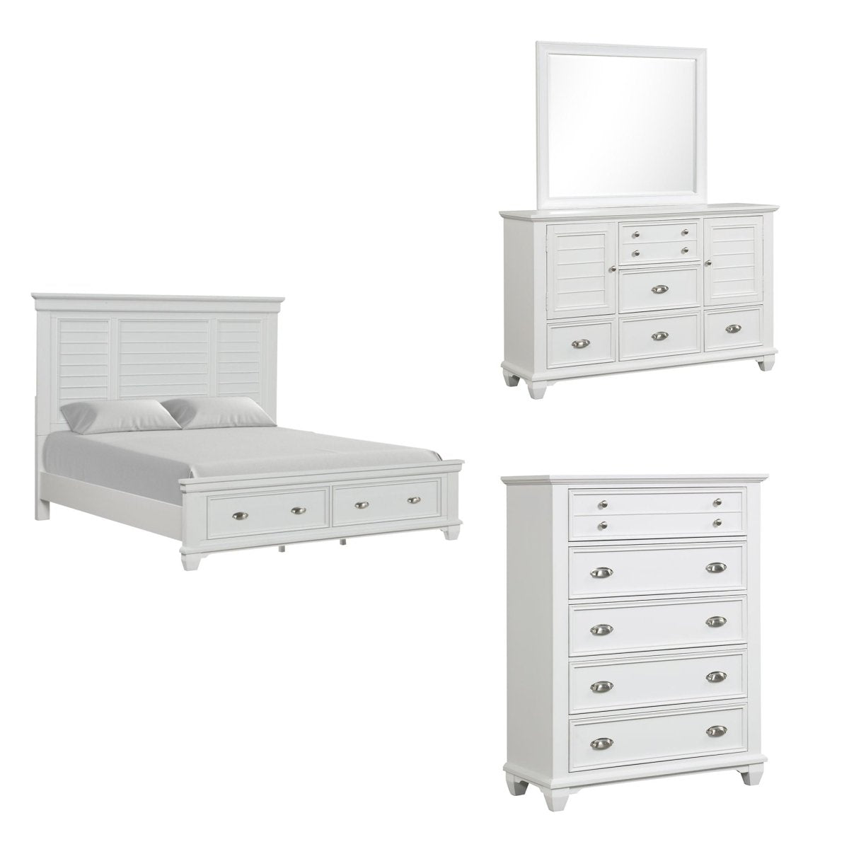 Jamestown - Storage Bedroom Set 4 Piece Bedroom Sets by New Classic - Walls Furniture & Mattress