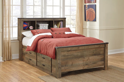 Trinell - Bookcase Bed With Storage Storage Beds by Signature Design by Ashley® - Walls Furniture & Mattress