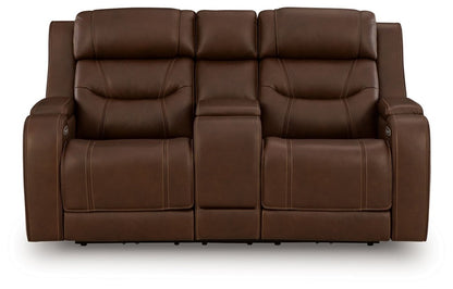 Knightington - Power Reclining Loveseat With Audio Seating Reclining Loveseats by Signature Design by Ashley® - Walls Furniture & Mattress
